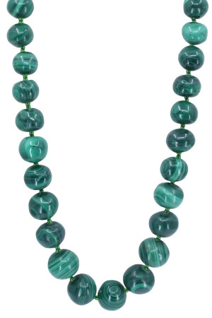 COLLIER MALACHITE EN CHUTE