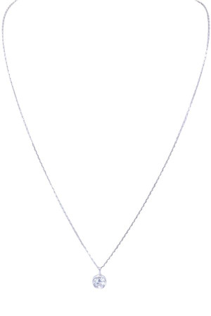 COLLIER DIAMANT SOLITAIRE...