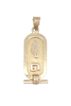 PENDENTIF CARTOUCHE ÉGYPTIEN