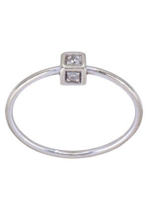 BAGUE MODERNE DIAMANTS