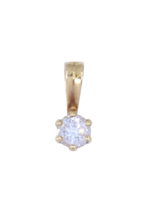 PENDENTIF DIAMANT 0.35 CARAT