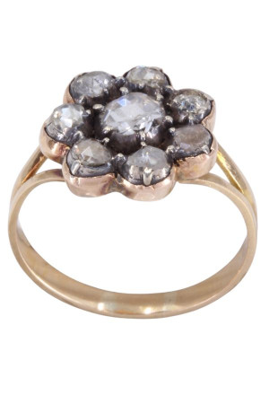 BAGUE MARGUERITE DIAMANTS...