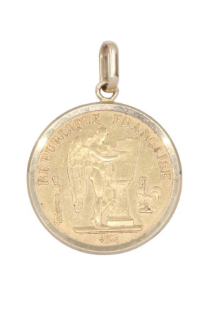 PENDENTIF 20 FRANCS GÉNIE