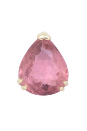 PENDENTIF TOURMALINE ROSE...