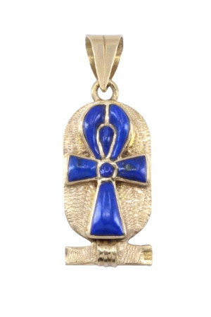 PENDENTIF CARTOUCHE ÉGYPTIEN