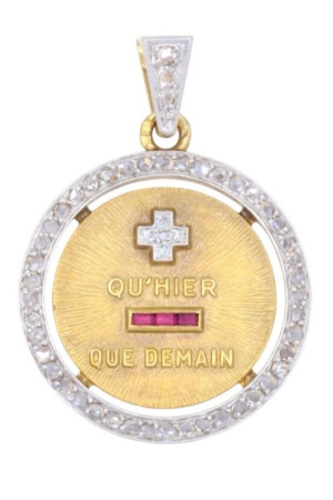 MÉDAILLE D'AMOUR A.AUGIS