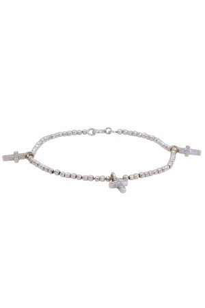 BRACELET CROIX DIAMANTÉES