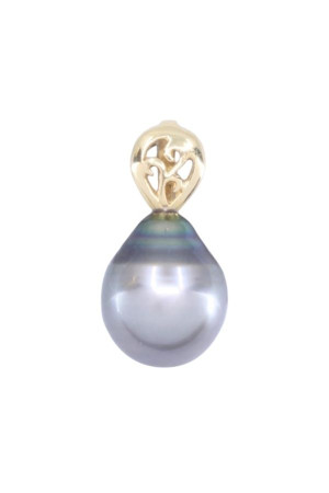 PENDENTIF PERLE NOIRE