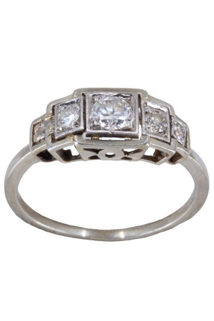 BAGUE JARRETIÈRE ART-DÉCO...