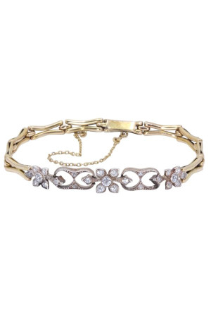 BRACELET DIAMANTS ART-NOUVEAU