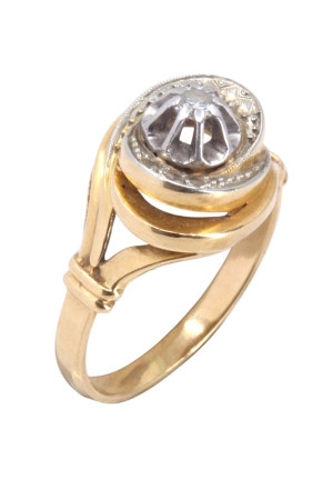 BAGUE TOURBILLON DIAMANTS
