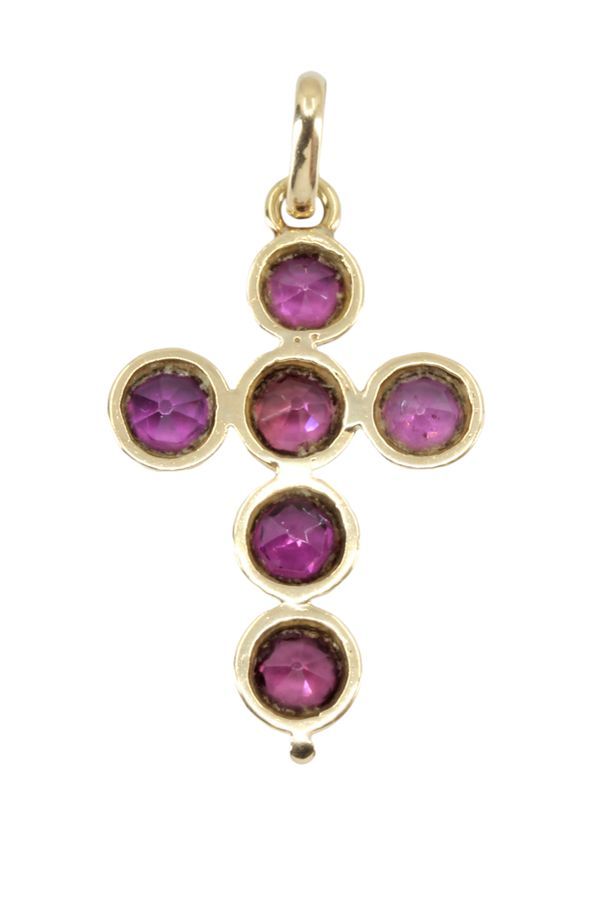 croix-ancienne-amethystes-or-18k-occasion-3447