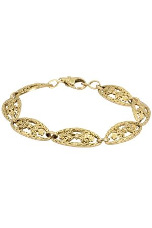 bracelet-ancien-decor-floral-or-18k-occasion-11937