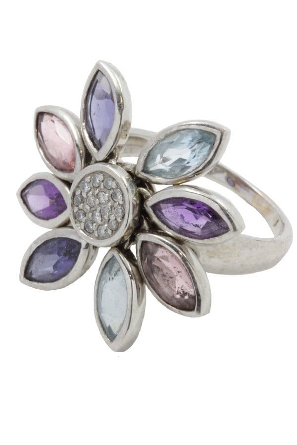 Bague Fleur Moderne - photo 2