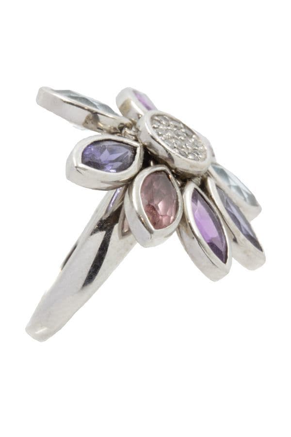 Bague Fleur Moderne - photo 4
