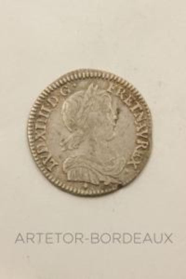 1/12 d'écu à la mèche longue - Louis XIV