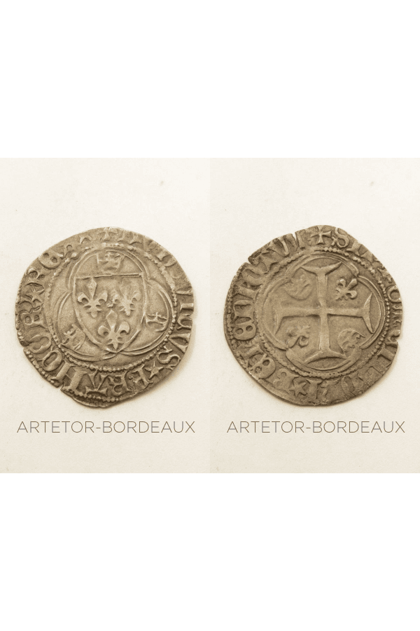 Blanc aux couronnelles - Charles VII - photo 2
