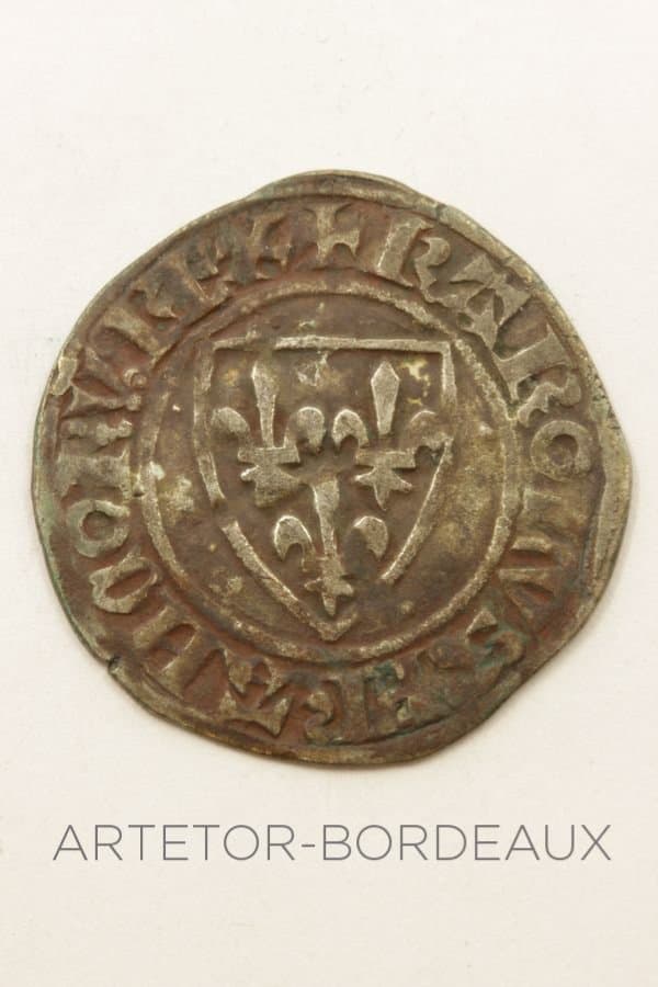 Blanc dit \"Guenar\" - Charles VI - photo 2