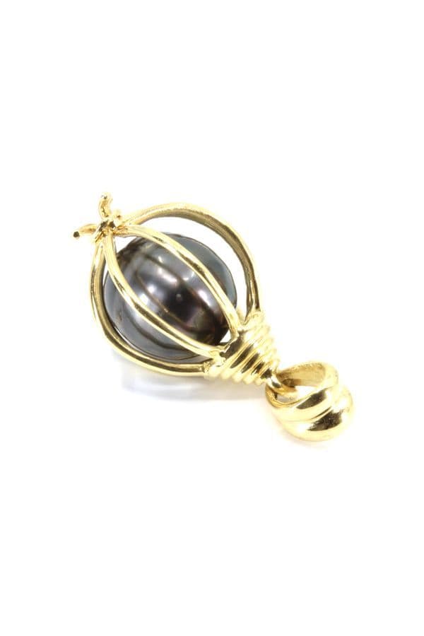 Pendentif Perle Noire - photo 2
