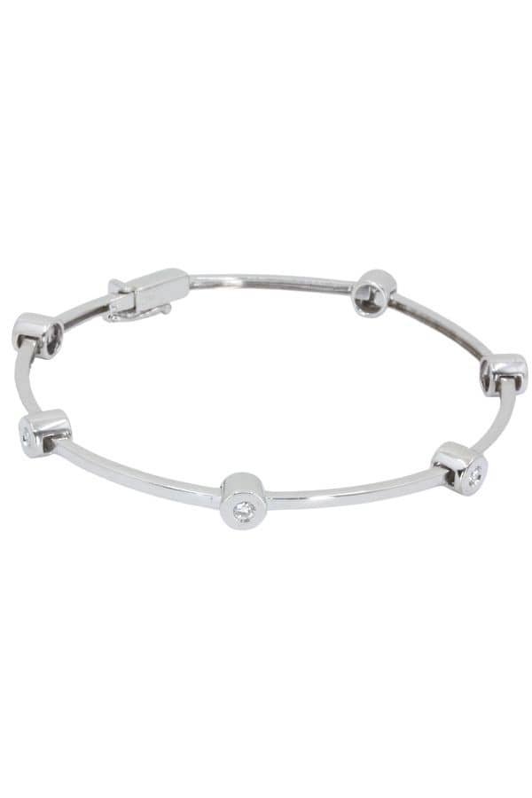 BRACELET ARTICULÉ DIAMANTS, photo 2 sur 3