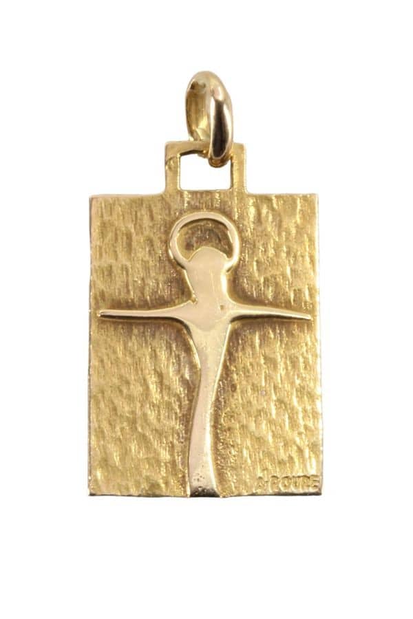 MÉDAILLE MODERNE CHRIST, photo 2 sur 3