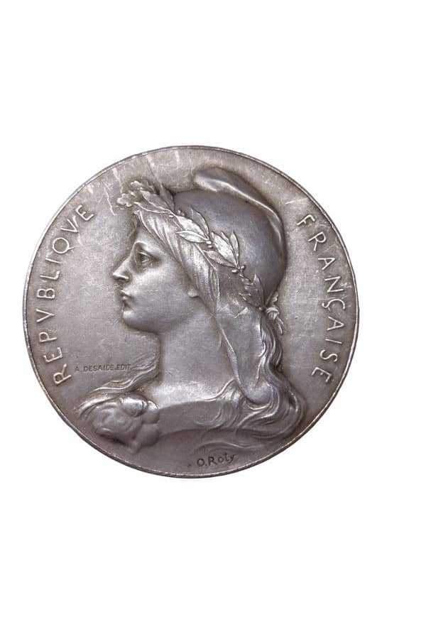 MÉDAILLE AGRICOLE 1905, photo 1 sur 2