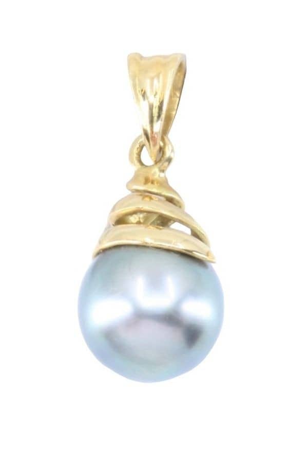 PENDENTIF PERLE DE TAHITI, photo 2 sur 3