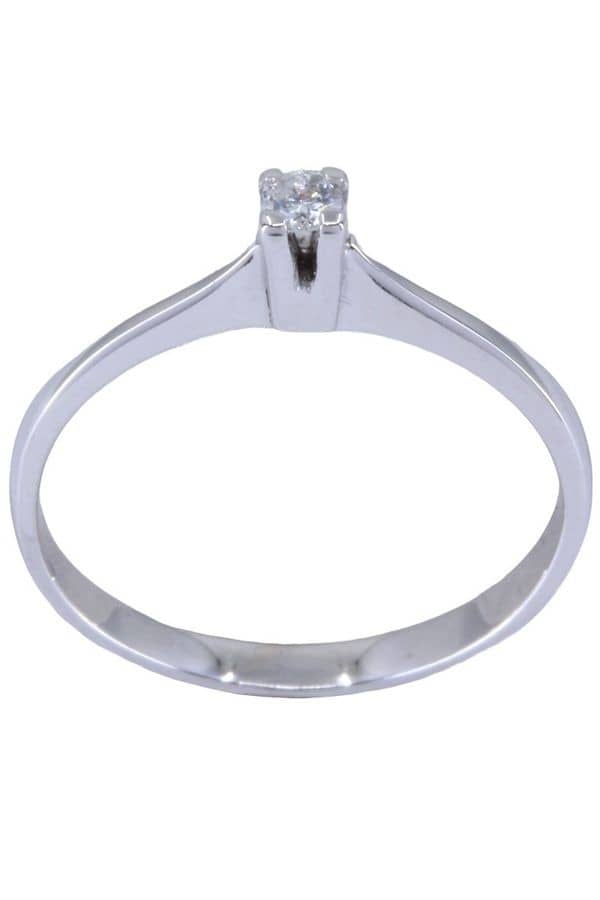 SOLITAIRE DIAMANT 0.06 CARAT, photo 2 sur 3