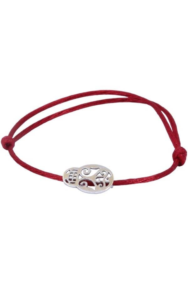 BRACELET CORDON \"SKULL\", photo 1 sur 2