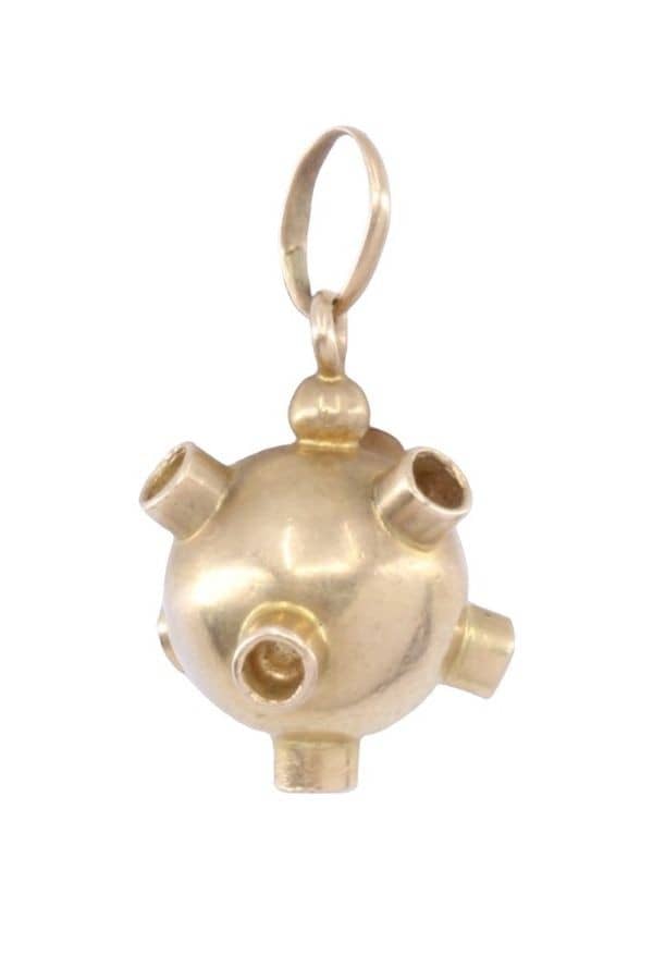 PENDENTIF ANCIEN BOULE, photo 2 sur 3