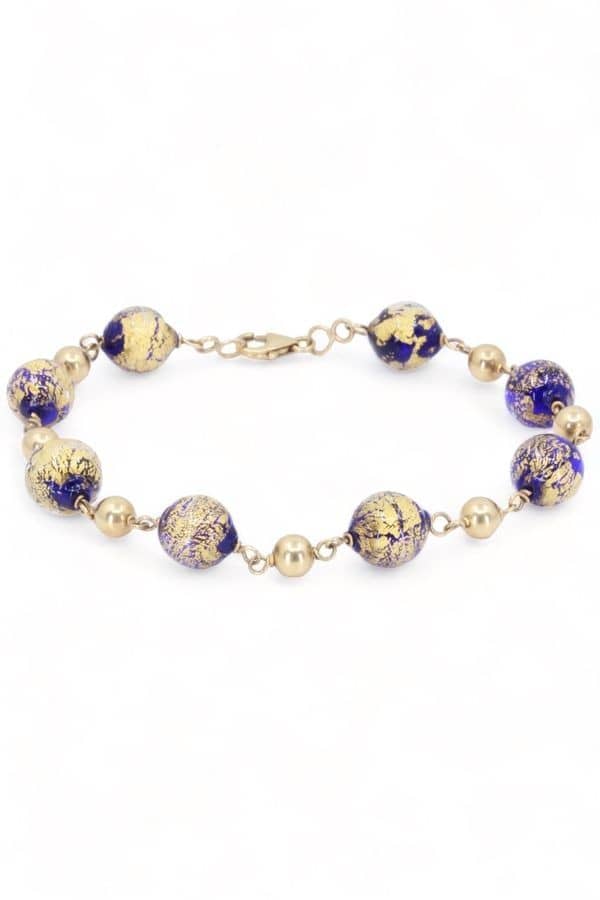 BRACELET PERLES DE VERRE, photo 2 sur 3