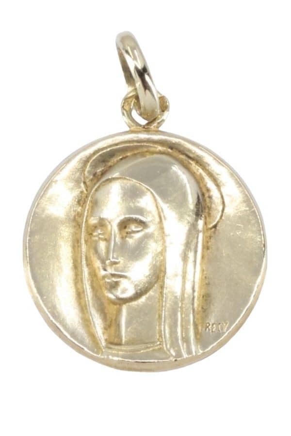 MÉDAILLE VIERGE SIGNÉE TRECY, photo 2 sur 3