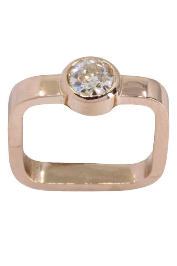 SOLITAIRE DIAMANT 0.50 CARAT, photo 2 sur 3
