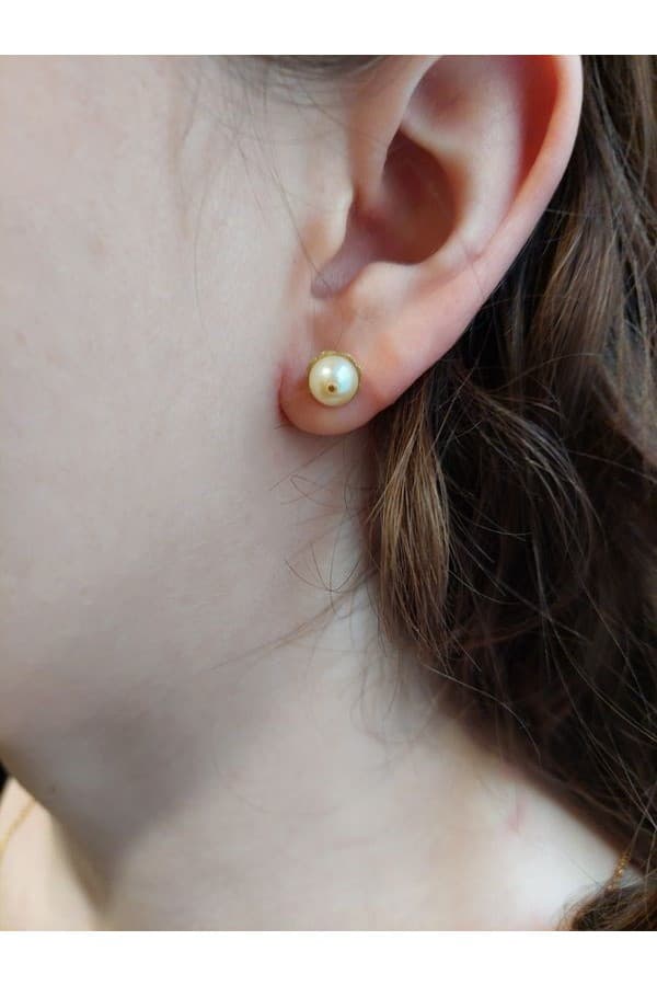 Boucles d'Oreilles Perles