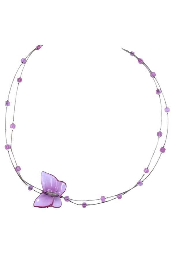 COLLIER BACCARAT PAPILLON, photo 1 sur 2