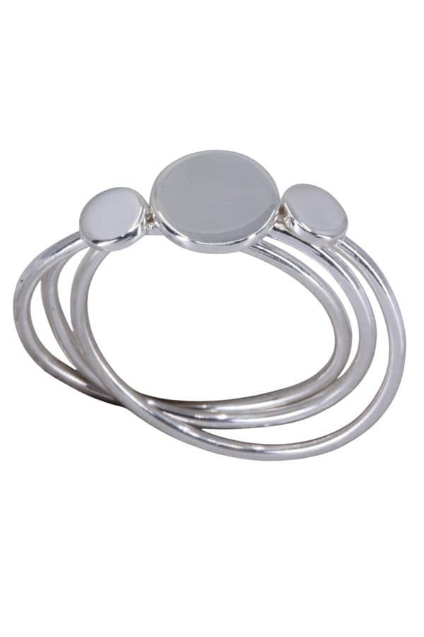 BAGUE MARC DELOCHE \"LILI\", photo 2 sur 3