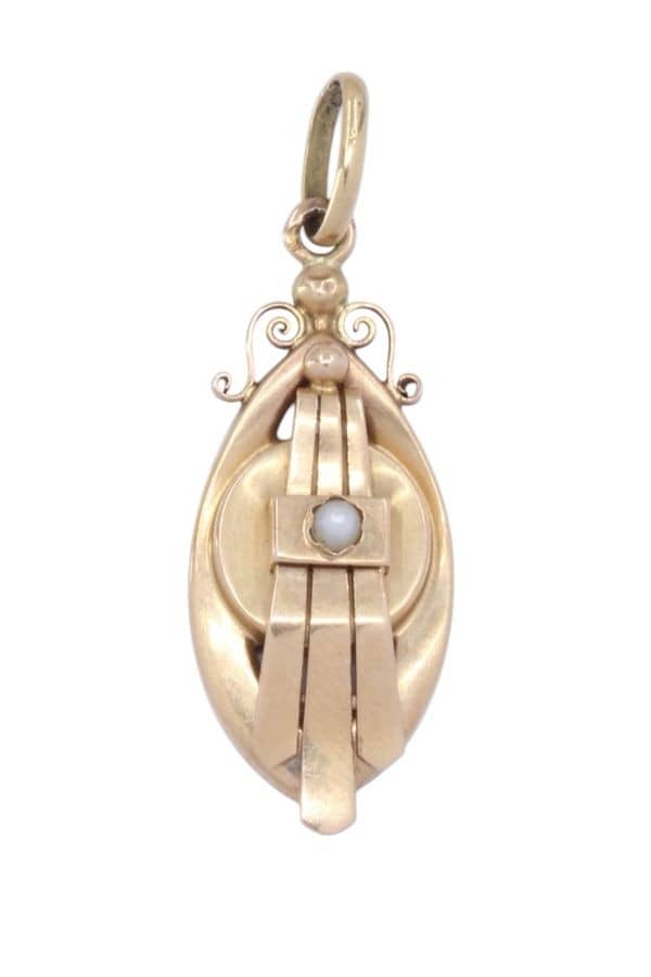 PENDENTIF PERLE NAPOLÉON III, photo 2 sur 3