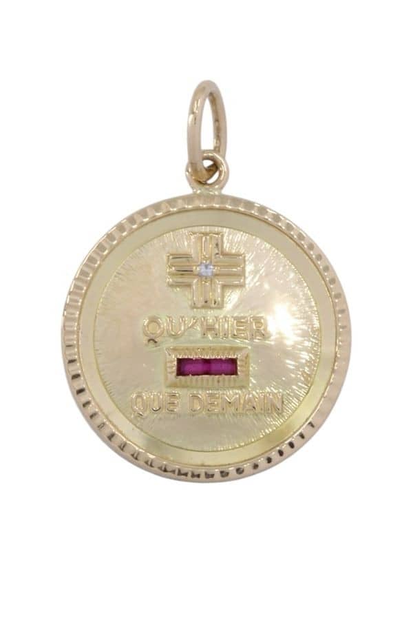 MÉDAILLE D'AMOUR A.AUGIS, photo 2 sur 3