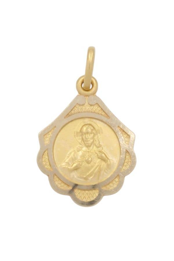 MEDAILLE SCAPULAIRE ANCIENNE, photo 2 sur 3