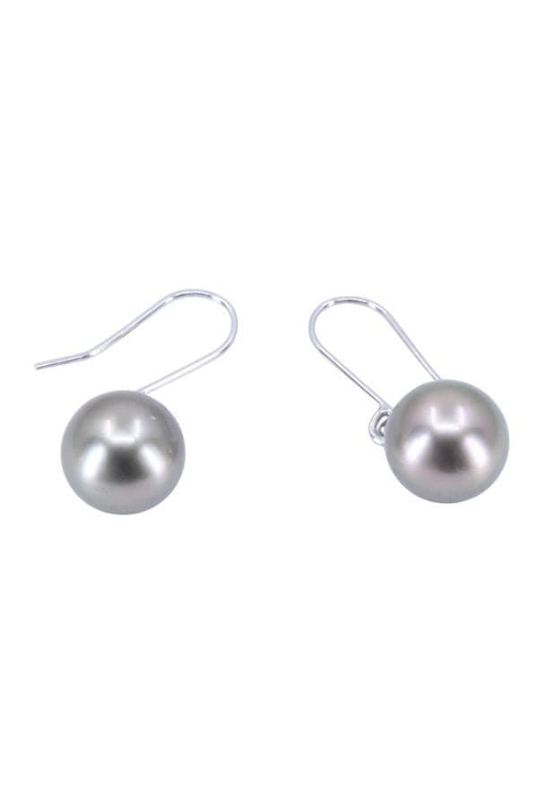Boucles d'Oreilles Perles Noires - photo 3