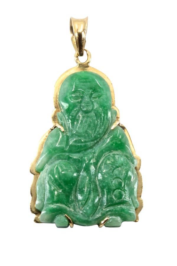 PENDENTIF BOUDDHA EN JADE, photo 1 sur 2
