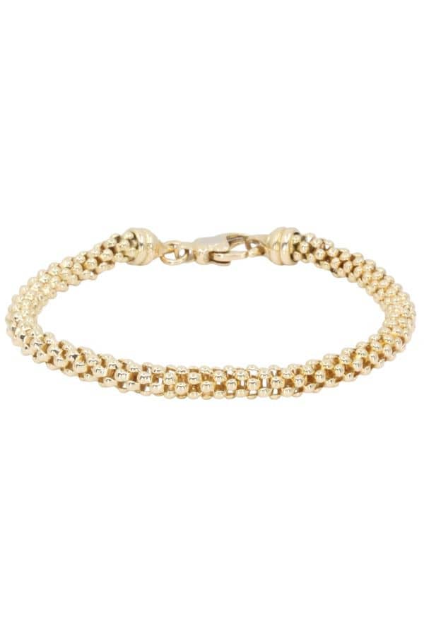 BRACELET MAILLE POP CORN, photo 2 sur 3