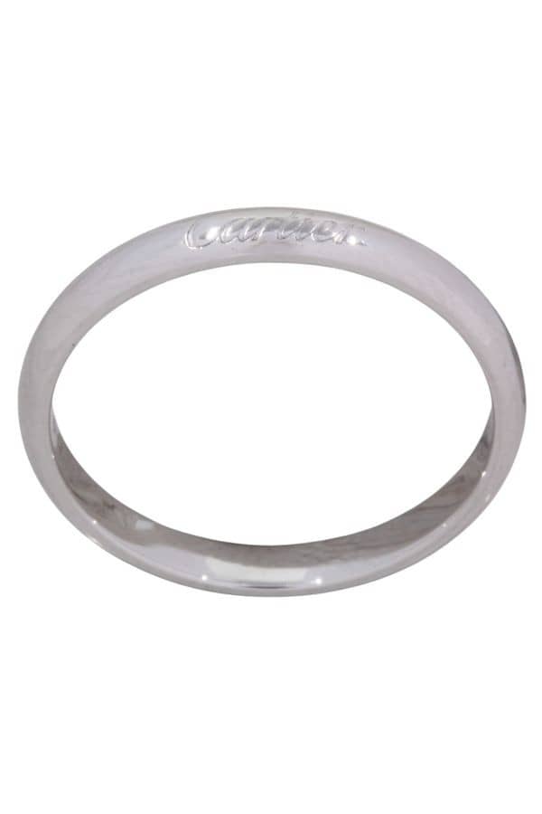 ALLIANCE CARTIER 1895 PLATINE, photo 2 sur 3