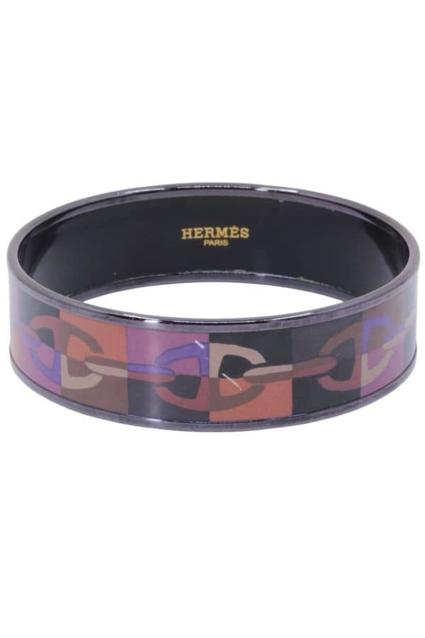 BRACELET HERMES CHAINE D'ANCRE EMAIL, photo 2 sur 3