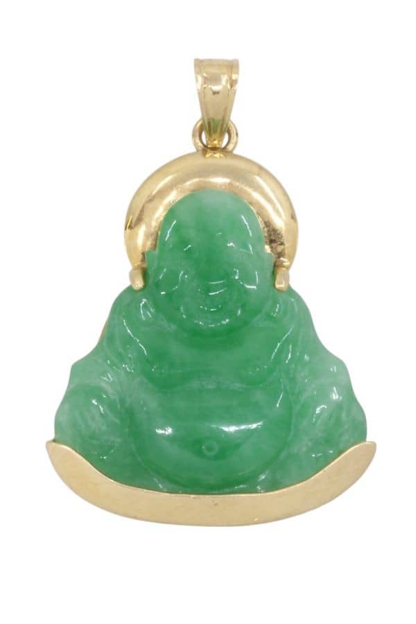 PENDENTIF BOUDDHA EN JADE, photo 2 sur 3