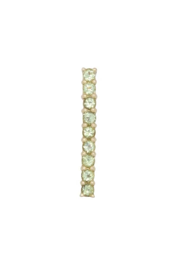 PENDENTIF MODERNE BÉRYL VERT, photo 2 sur 3