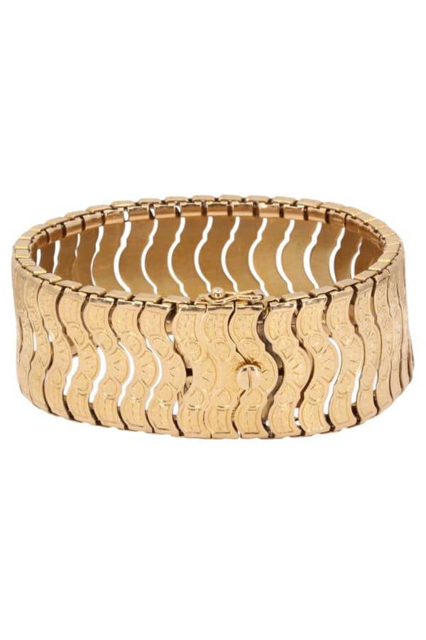 BRACELET ANCIEN MANCHETTE, photo 2 sur 3