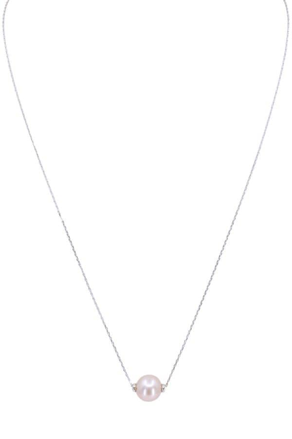 COLLIER CENTRE PERLE, photo 2 sur 3