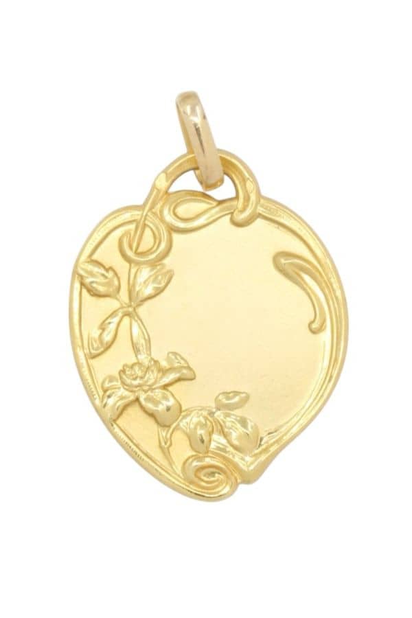 MÉDAILLE ART-NOUVEAU, photo 2 sur 3