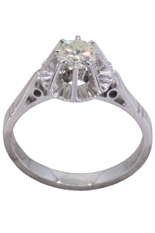 SOLITAIRE ANCIEN DIAMANT, photo 2 sur 3